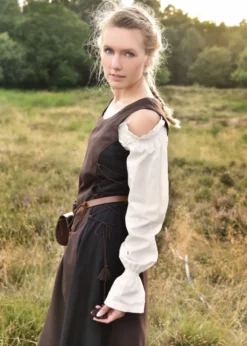 Ärmelloses Überkleid Jarle, Trägerkleid, braun/schwarz