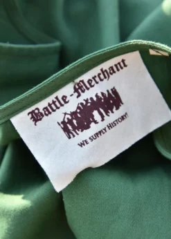 Ärmelloses Mittelalterkleid, Trägerkleid Lene, grün