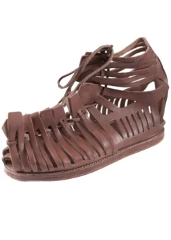 Römische Sandalen, Caligae, braun