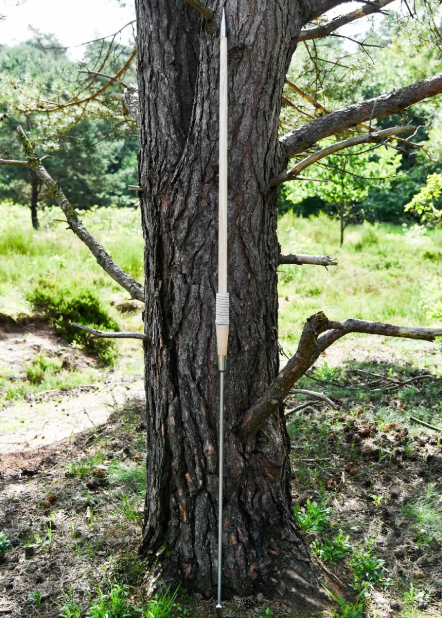 Römisches Pilum mit Holzschaft, 215 cm