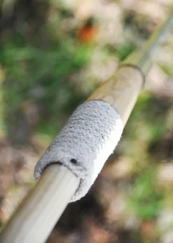 Römisches Pilum mit Holzschaft, 215 cm
