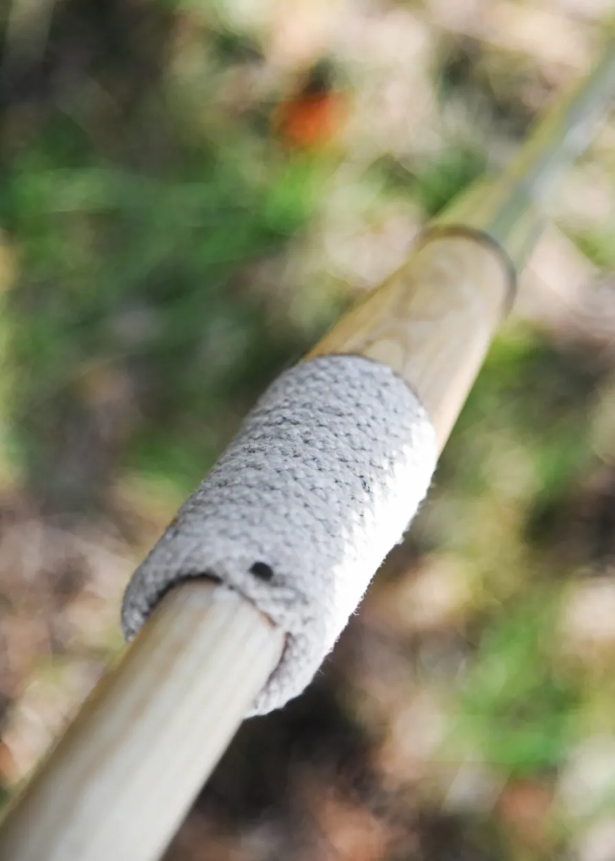 Römisches Pilum mit Holzschaft, 215 cm