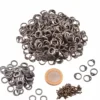 RM 1kg Paket lose Kettenringe und Nieten, ID6mm, unbehandelt