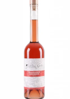 Rosales, Erdbeer-Rhabarber Likör, 20% vol. Alk., 0,5l Flasche - Holsteiner Geister