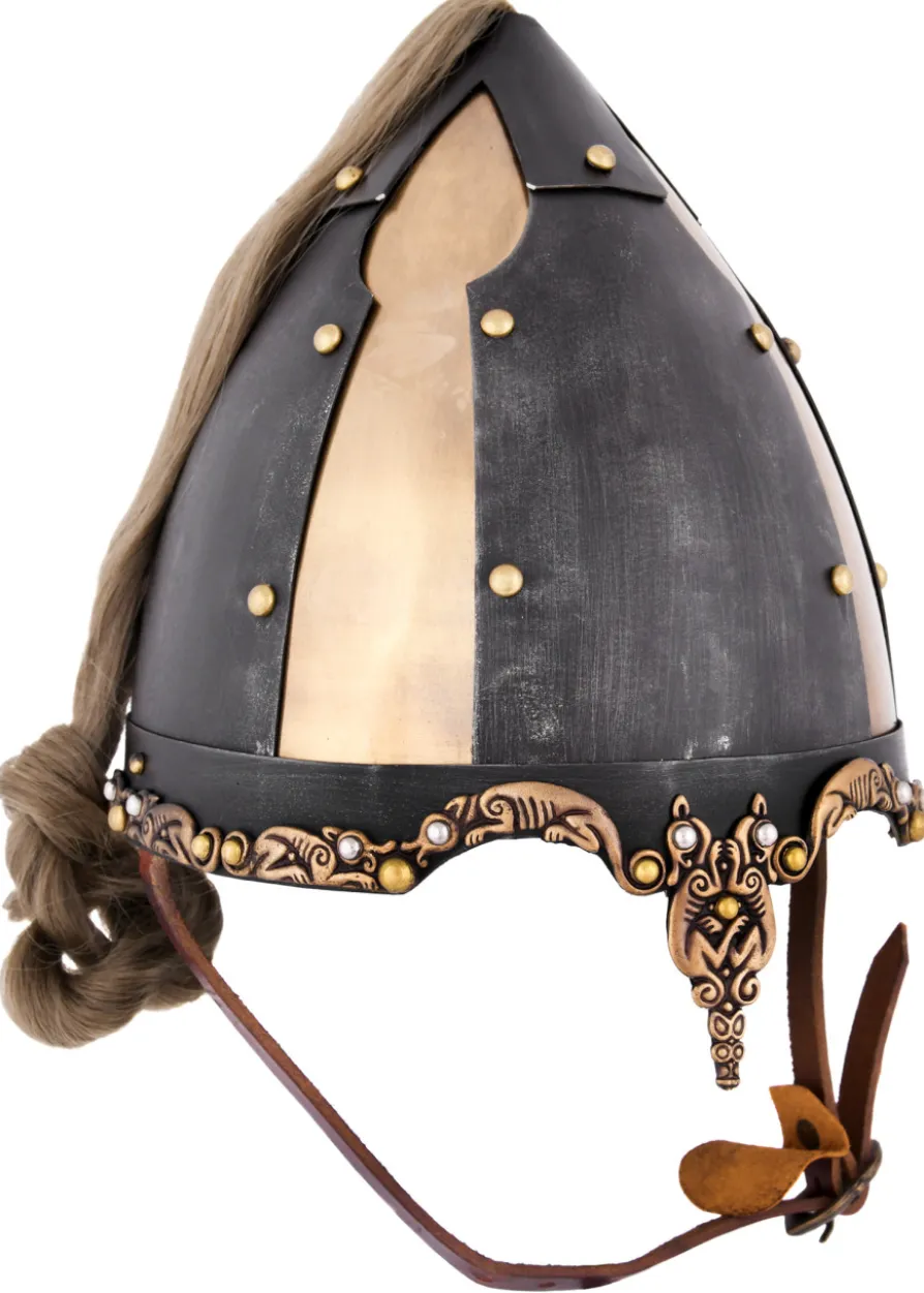 Rus-Helm mit Pferdehaarbusch