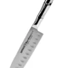 Samura Bamboo Kleines Santoku. Kullenschliff, 137 mm