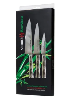 Samura Bamboo, 3-teiliges Messerset
