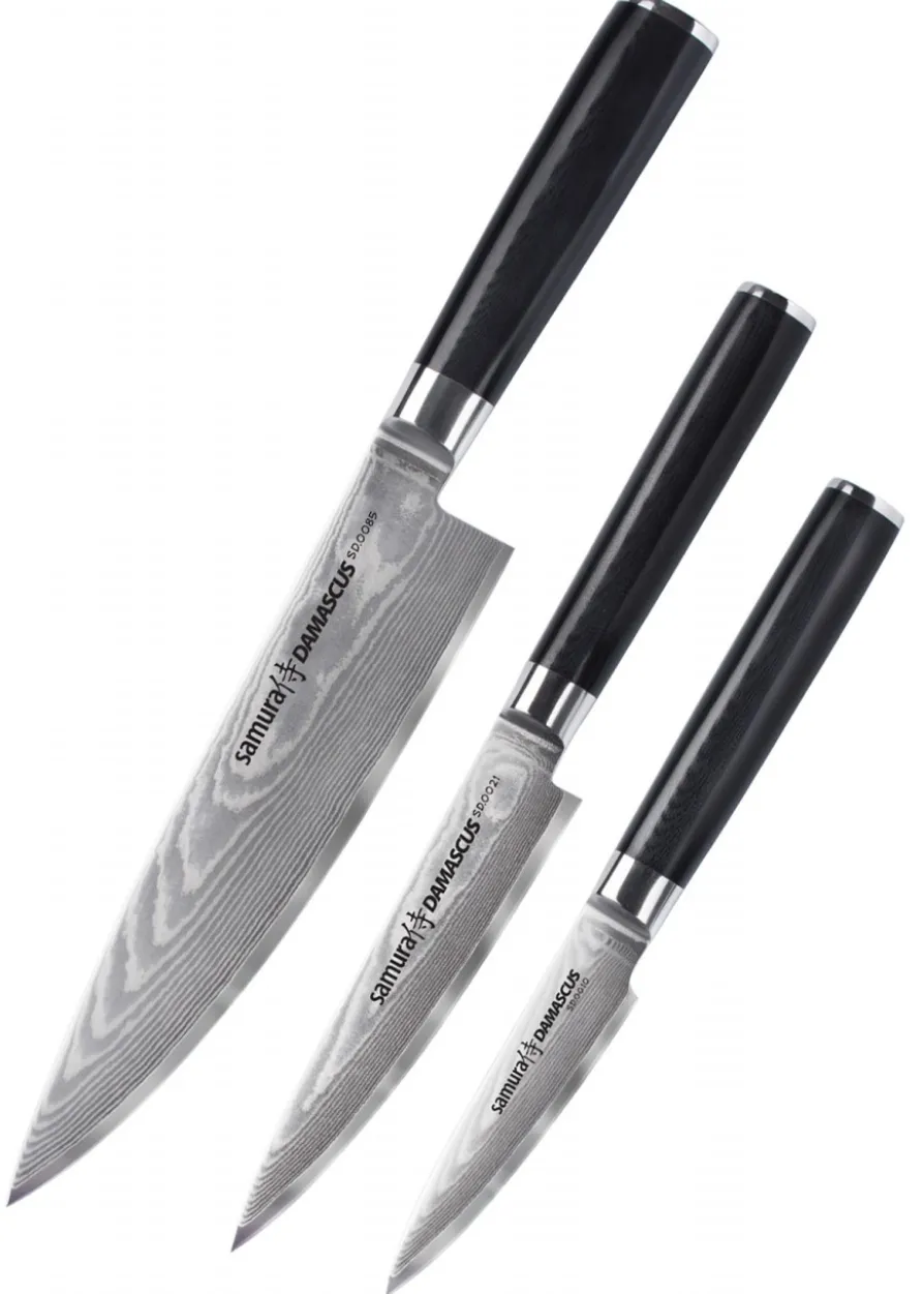 Samura DAMASCUS Kochmesser Set 3-teilig
