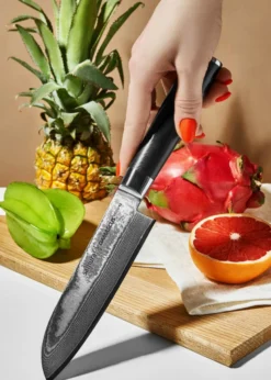 Samura Damascus Santoku, 150mm