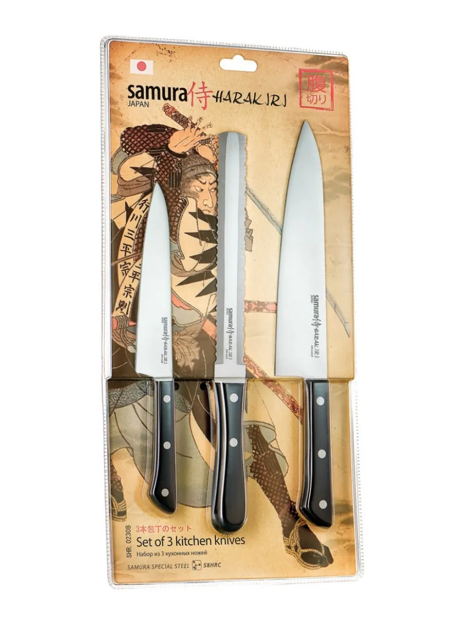 Samura Harakiri 3-teiliges Messerset