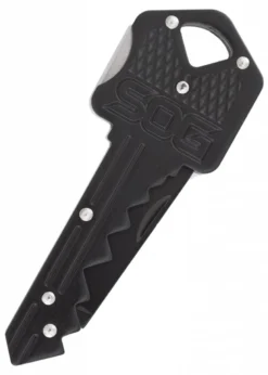 Schlüsselmesser, Schwarz, SOG