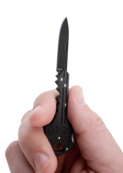 Schlüsselmesser, Schwarz, SOG