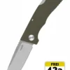 Schnitzel KVAR, Outdoor Taschenmesser, grün, stonewashed