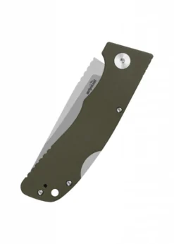 Schnitzel KVAR, Outdoor Taschenmesser, grün, stonewashed