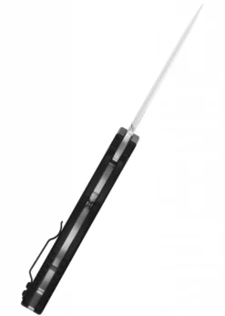Schnitzel KVAR, Outdoor Taschenmesser schwarz, stonewashed