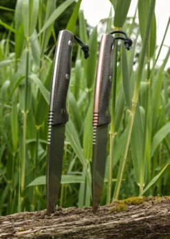 Schnitzel KVIN, Outdoormesser, braun, schwarz