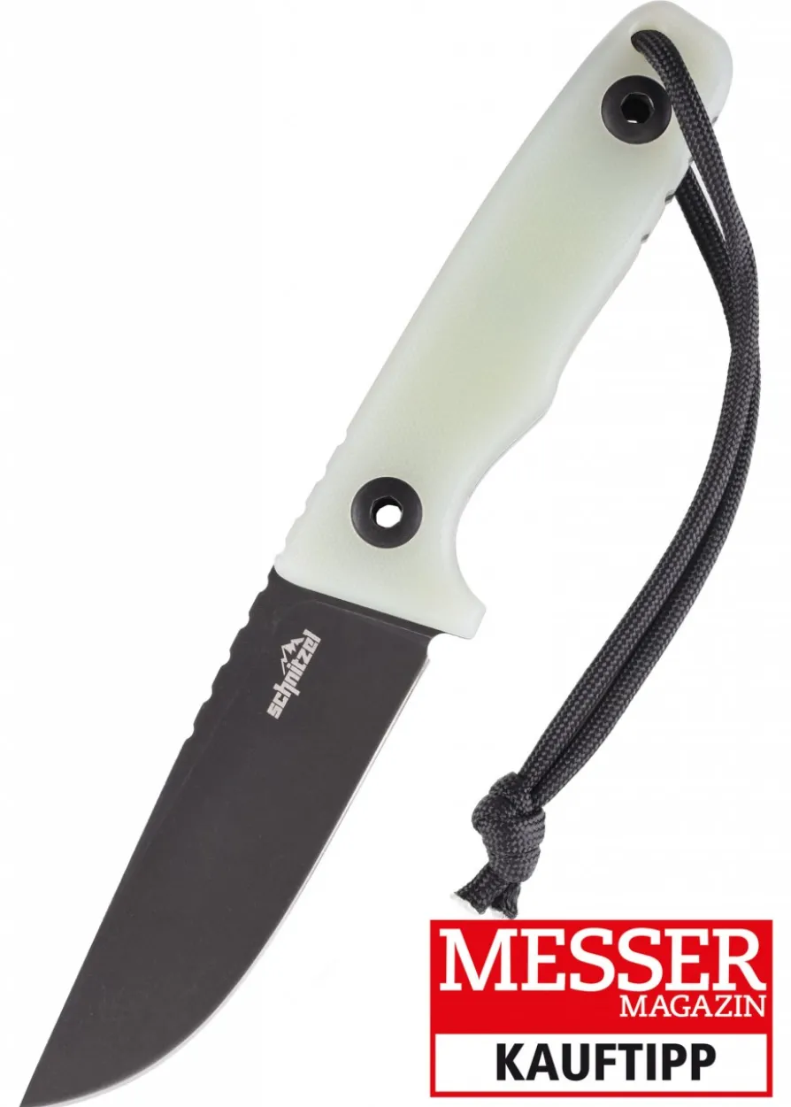 Schnitzel TRI, Outdoormesser, jade