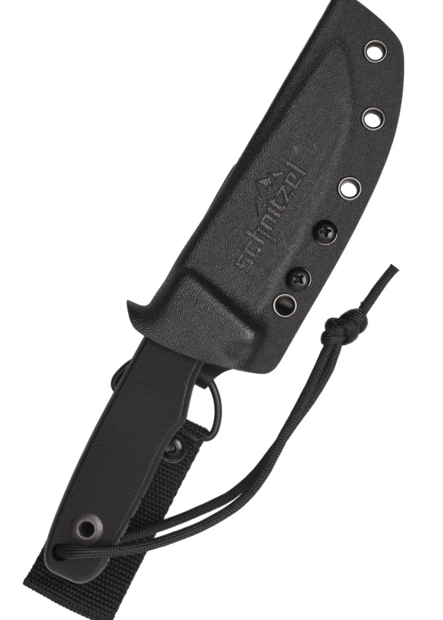 Schnitzel TRI, Outdoormesser, schwarz