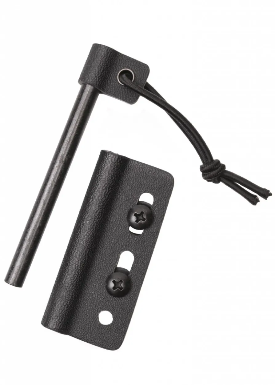 Schnitzel Universal Feuerstahl mit Halter