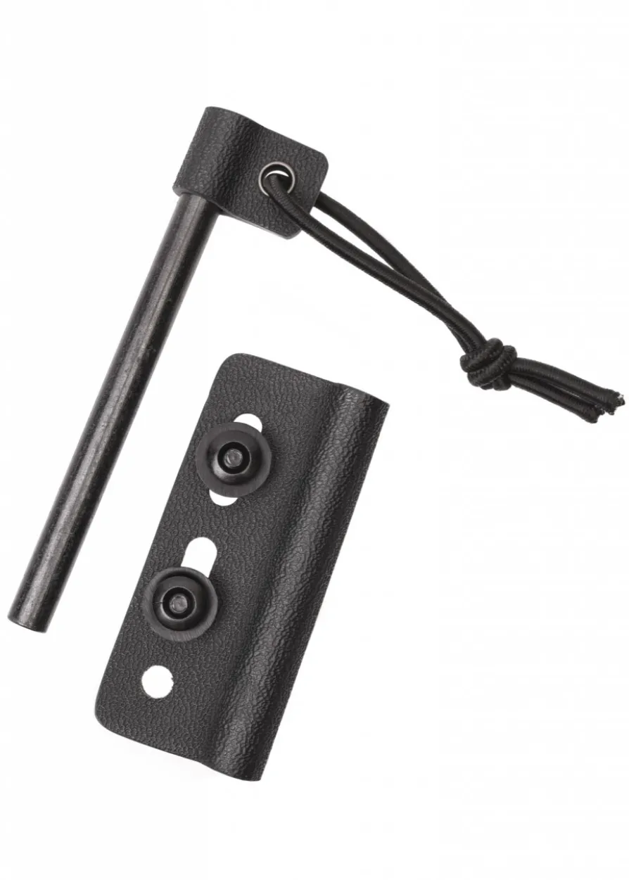 Schnitzel Universal Feuerstahl mit Halter
