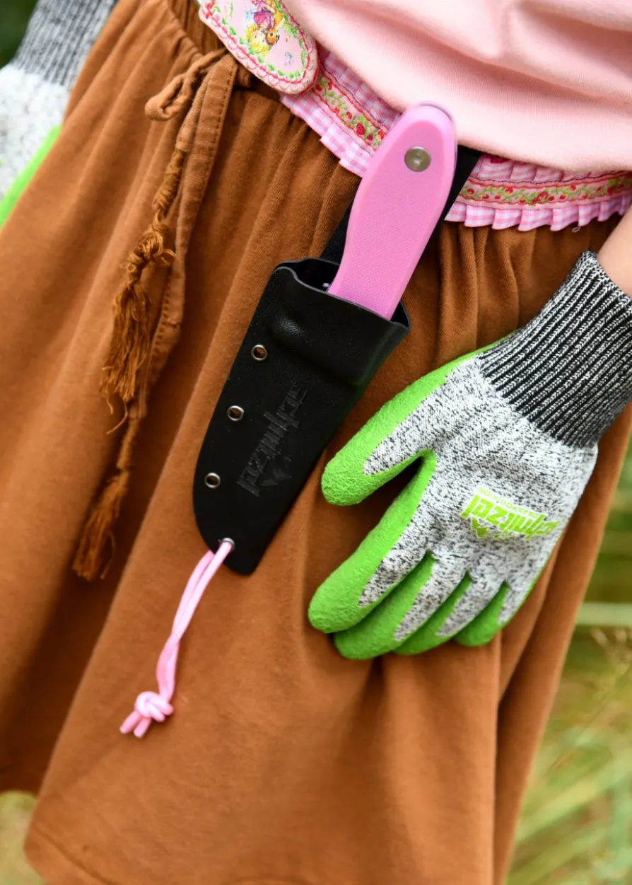 Schnitzel UNU, Kinderschnitzmesser, pink