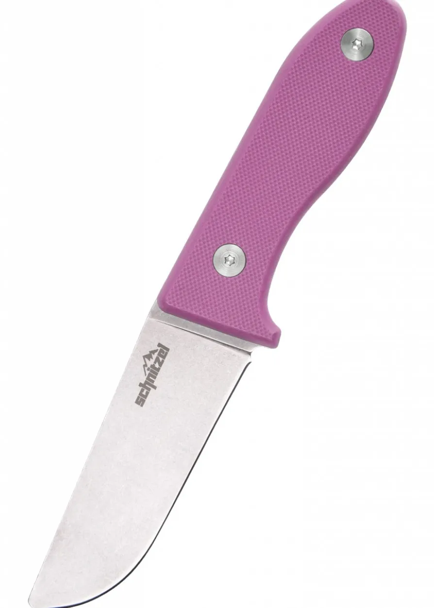 Schnitzel UNU, Kinderschnitzmesser, pink