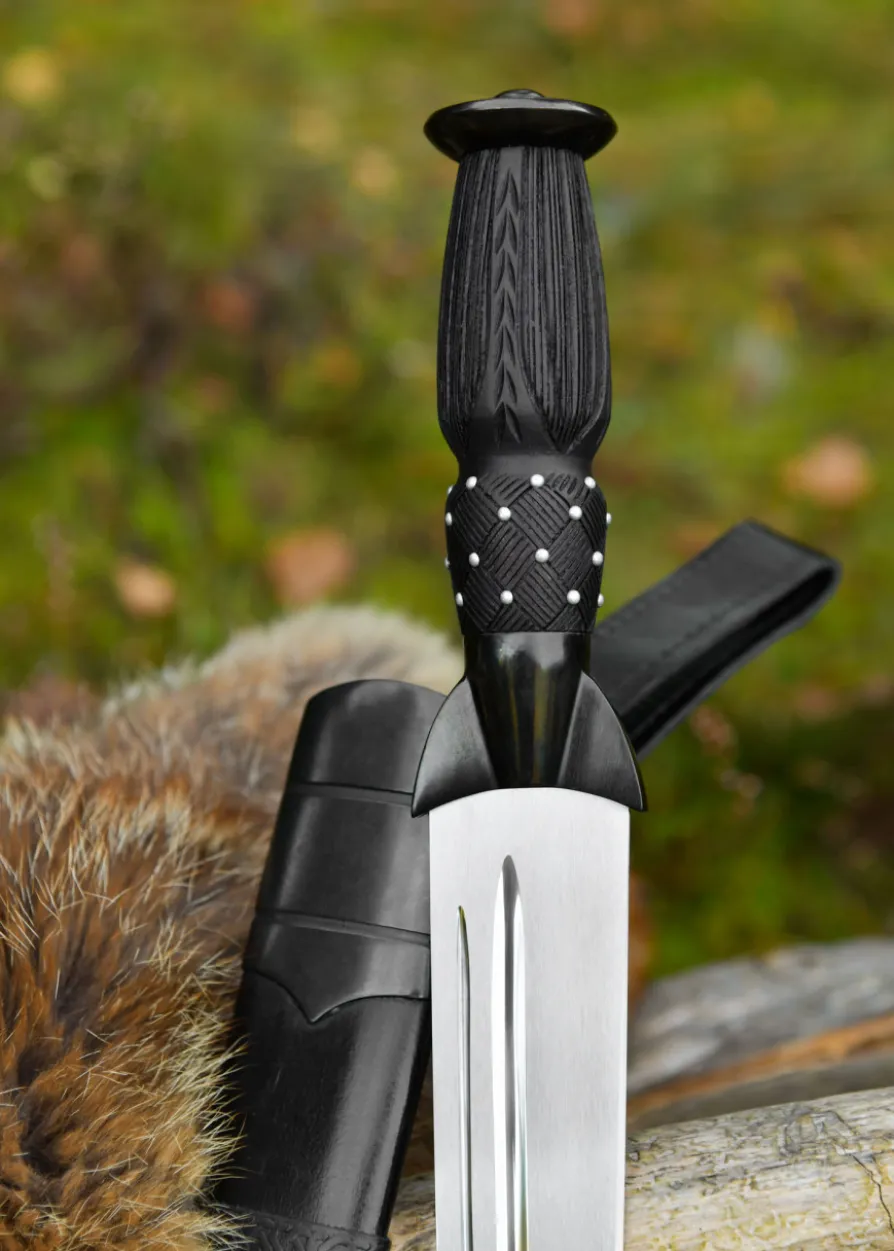 Schottischer Dirk mit Lederscheide