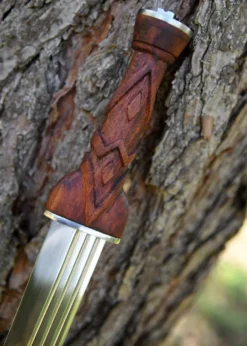 Schottischer Dirk mit Scheide