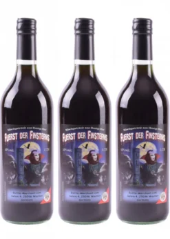 Schwarzer Honig-Met, Fürst der Finsternis, 0,75l Flasche, 10% Vol.