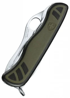 Schweizer Soldatenmesser 08, grün/schwarz