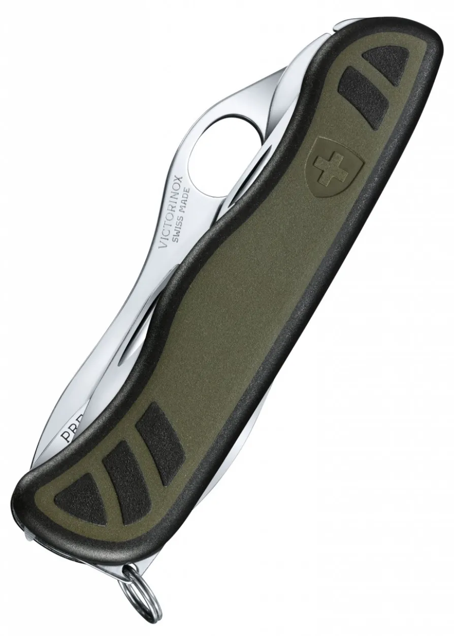 Schweizer Soldatenmesser 08, grün/schwarz