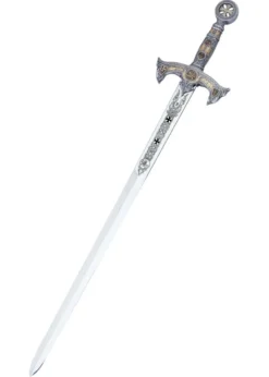 Schwert des Templerordens, silberfarben, Marto