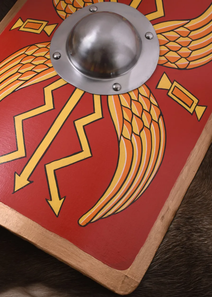 Scutum Junior, Kinder-Römerschild aus Holz