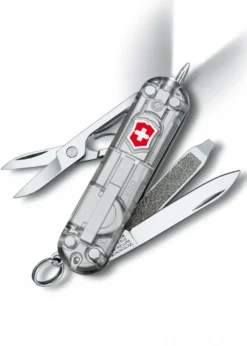 SilverTech, SwissLite, silber transp. mit LED