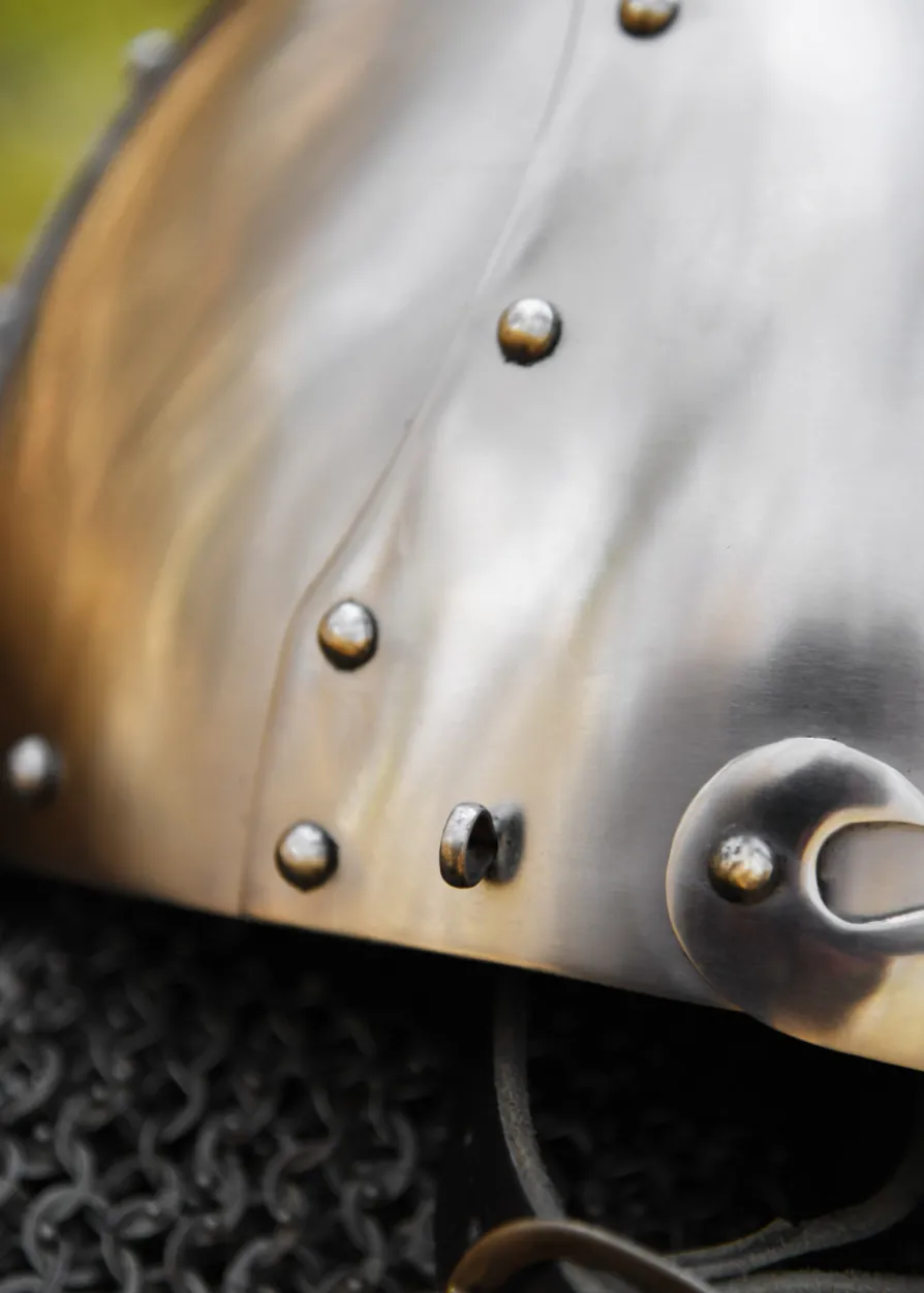 Slawischer Frühmittelalter-Helm, Gr. M, 2 mm Stahl