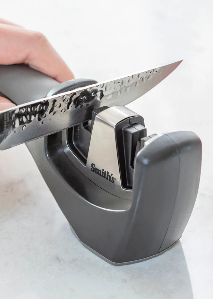 Smith's KitchenIQ Carbid-Ceramic Pull-Thru Messerschärfer