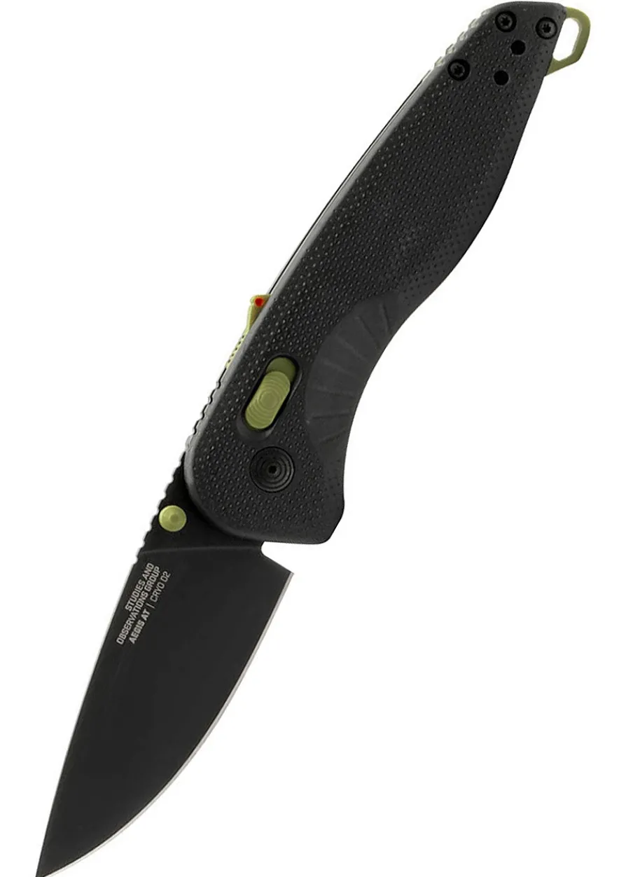 SOG AEGIS AT - BLACK, MOSS, Taschenmesser