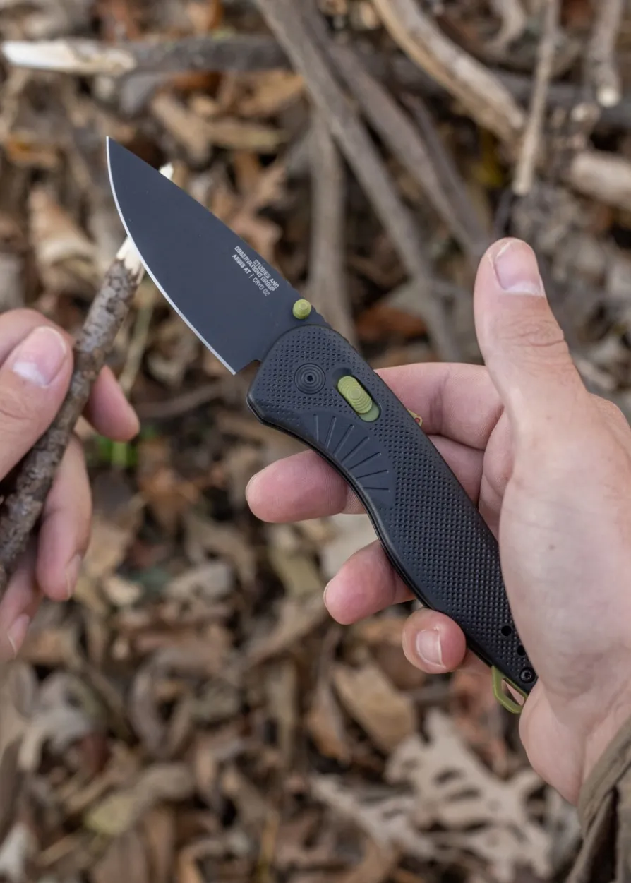 SOG AEGIS AT - BLACK, MOSS, Taschenmesser