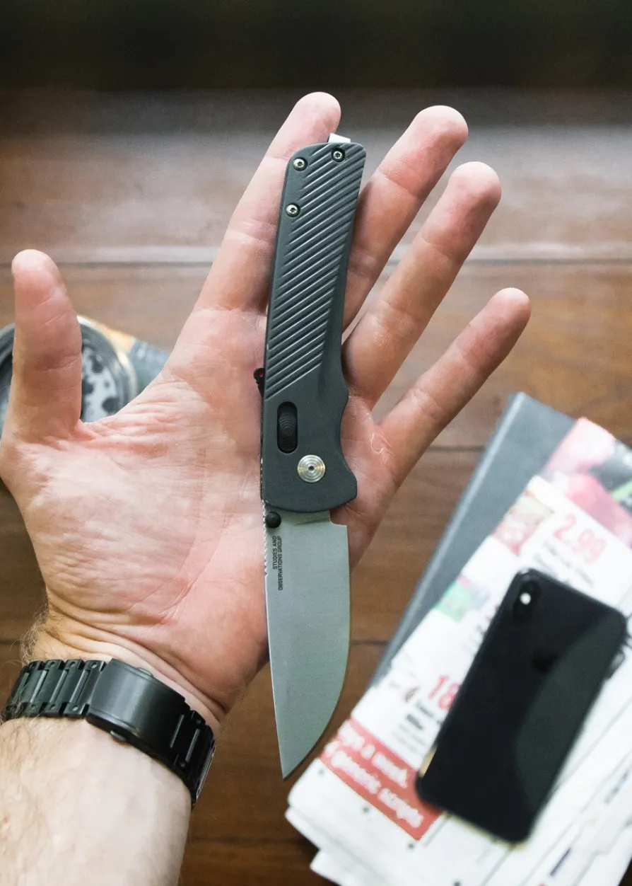 SOG FLASH AT - URBAN GRAY, SATIN, Taschenmesser
