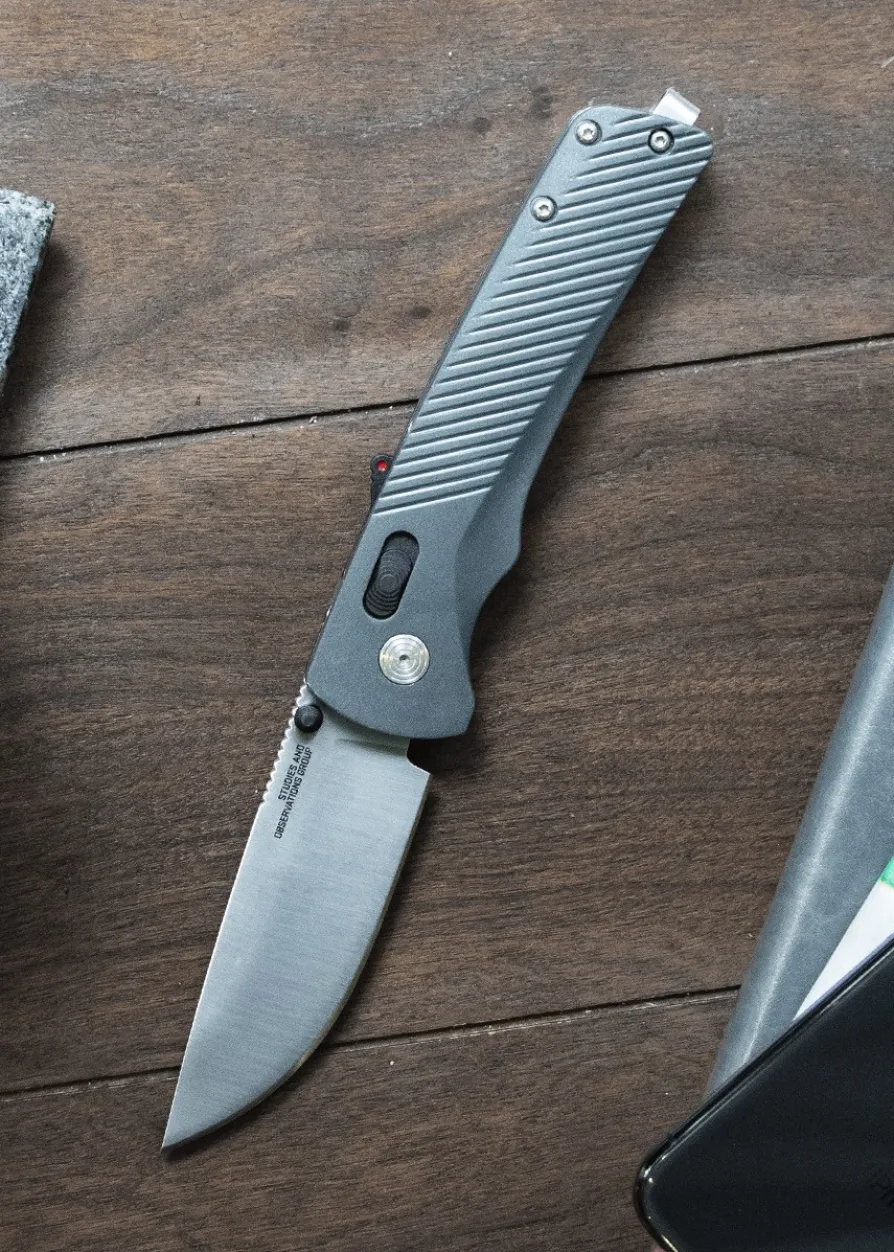 SOG FLASH AT - URBAN GRAY, SATIN, Taschenmesser