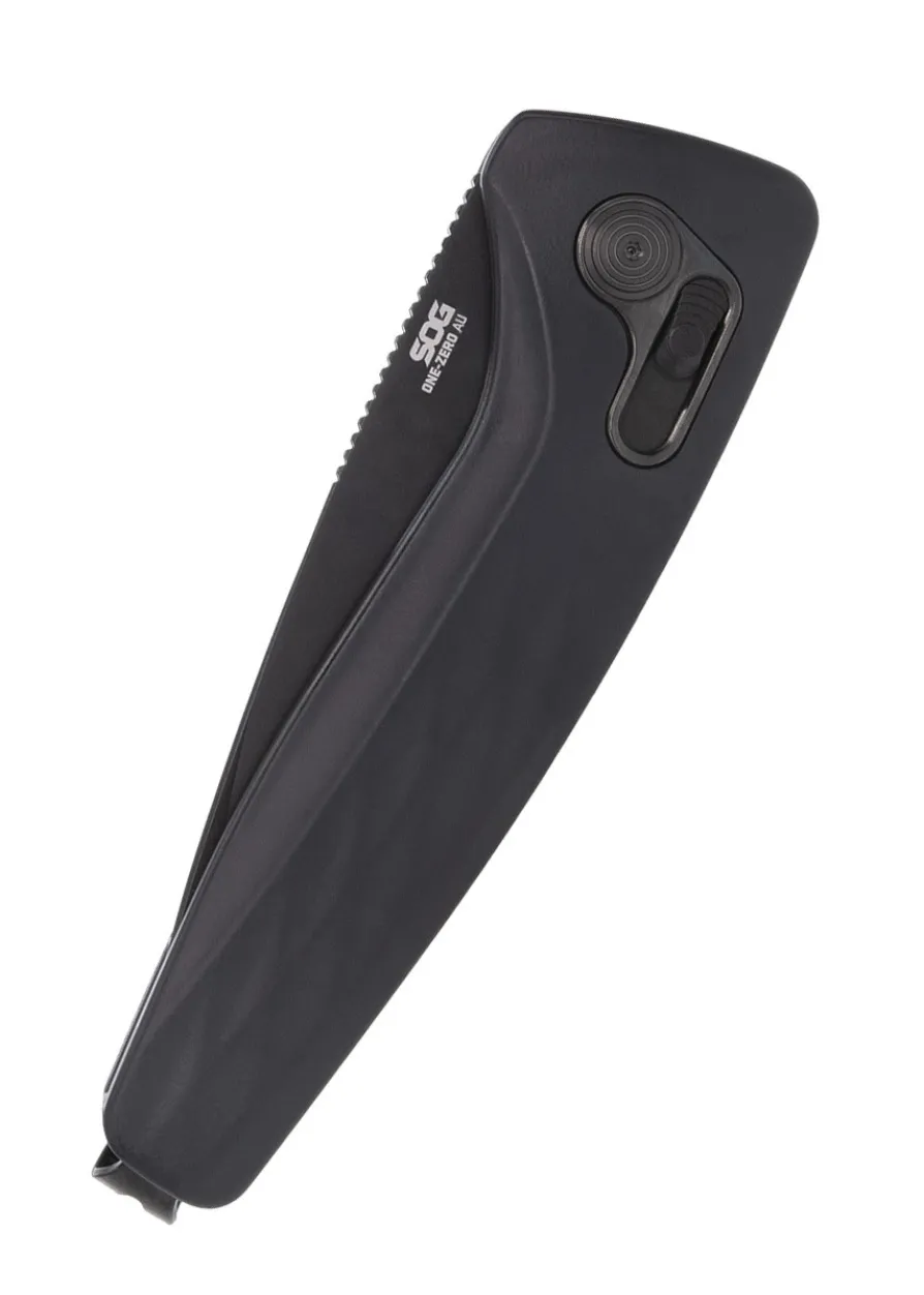 SOG ONE-ZERO AU, BLACK, CHROME, Taschenmesser