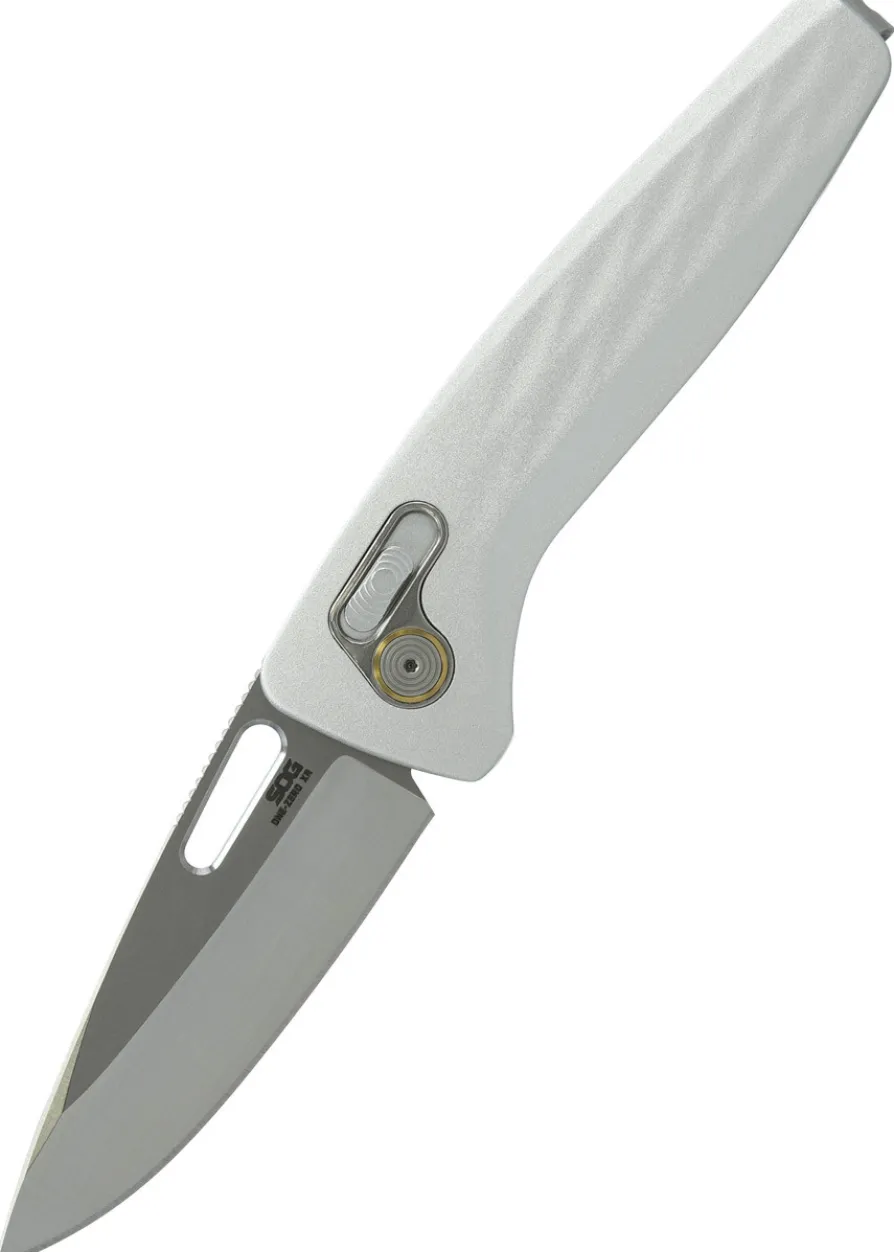 SOG ONE ZERO XR, Silver + Satin, Taschenmesser
