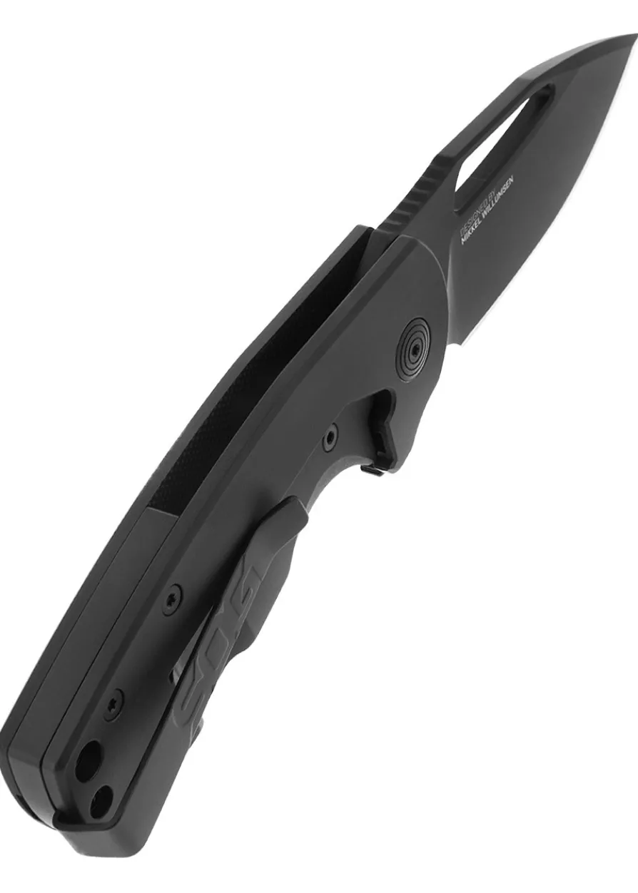 SOG STOUT FLK BLACKOUT, Taschenmesser