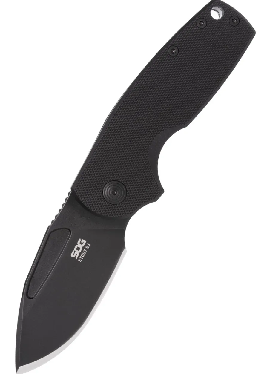 SOG STOUT SJ, BLACKOUT, Taschenmesser