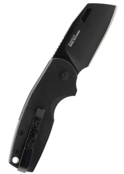 SOG STOUT SJ CLEAVER, BLACKOUT, Taschenmesser