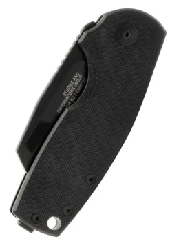 SOG STOUT SJ CLEAVER, BLACKOUT, Taschenmesser