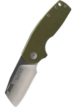 SOG STOUT SJ CLEAVER, OD GREEN + STONEWASH, Taschenmesser