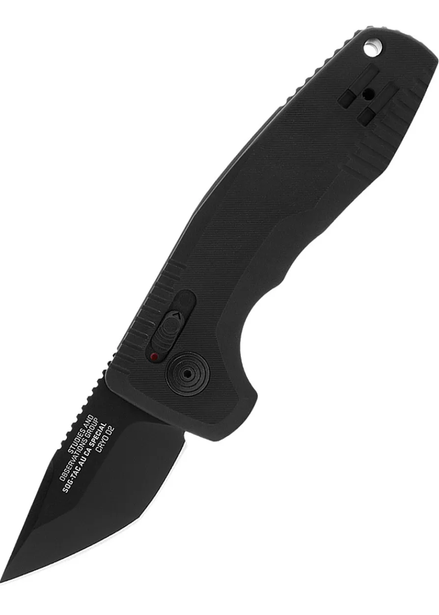 SOG-TAC AU COMPACT, BLACK, TANTO CA SPECIAL, Taschenmesser