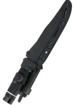 SOG TECH BOWIE, BLACK TINI, Feststehendes Messer