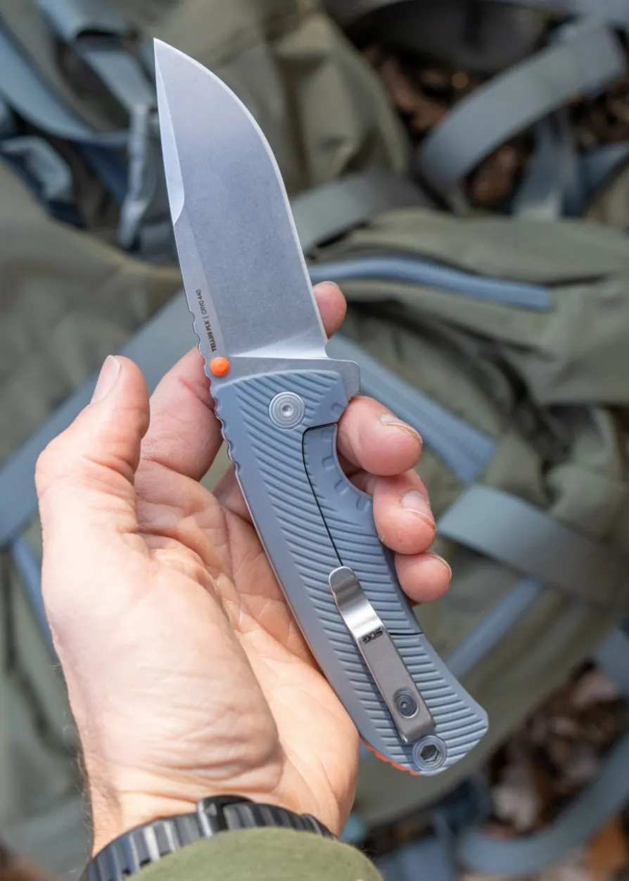 SOG TELLUS FLK WOLF GRAY, Taschenmesser
